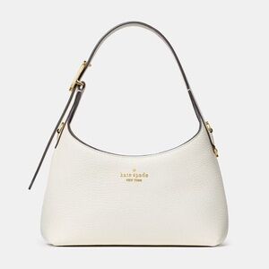 ♠️Kate Spade 454 Pebbled Leather Mini Shoulder Crossbody Bag, Meringue White NWT